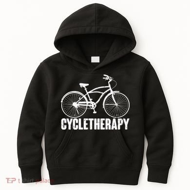 Cycletherapy Bicycle Fan Kids Hoodie