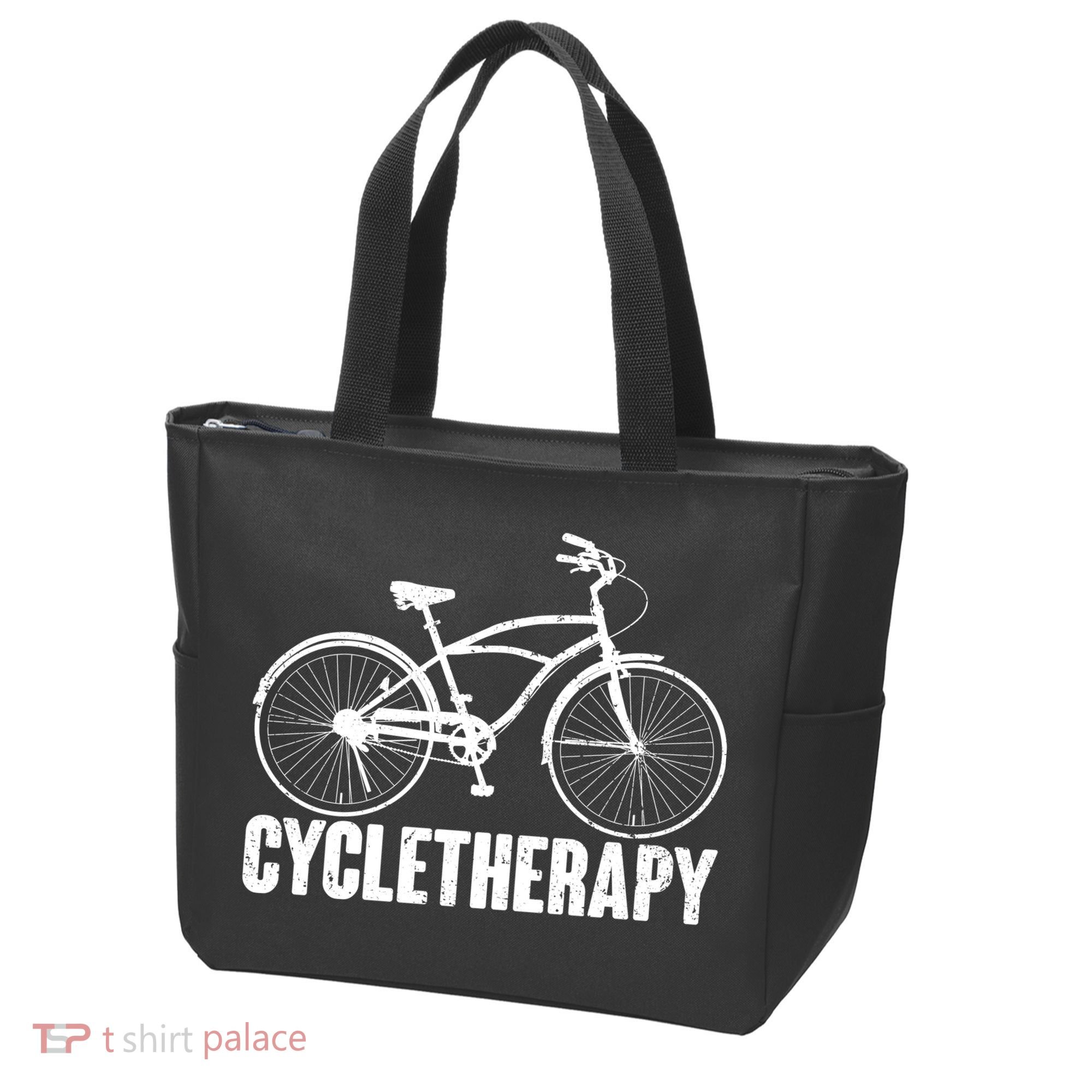 Cycletherapy Bicycle Fan Tote Bag