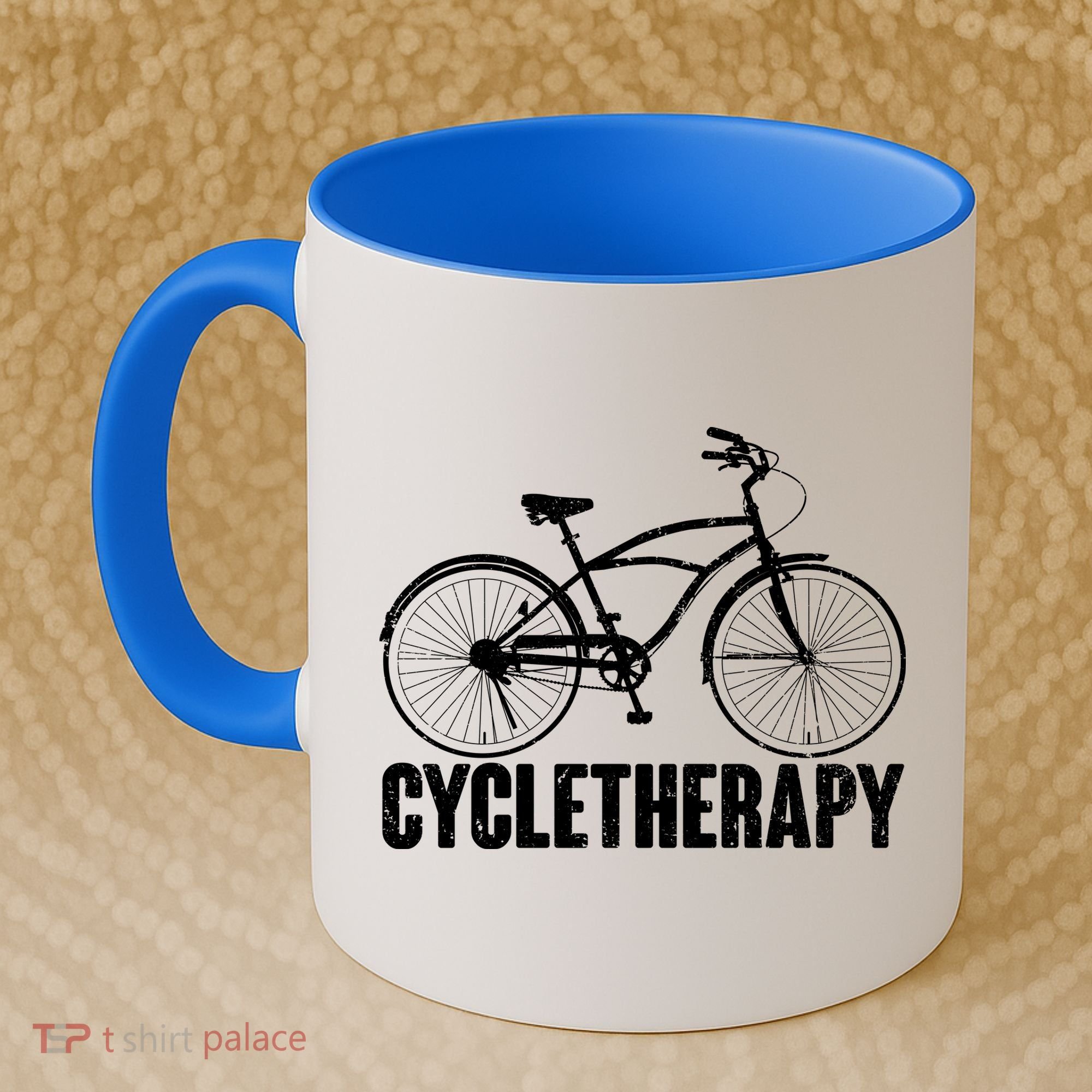 Cycletherapy Bicycle Fan Coffee Mug