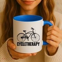 Cycletherapy Bicycle Fan Coffee Mug thumb 3