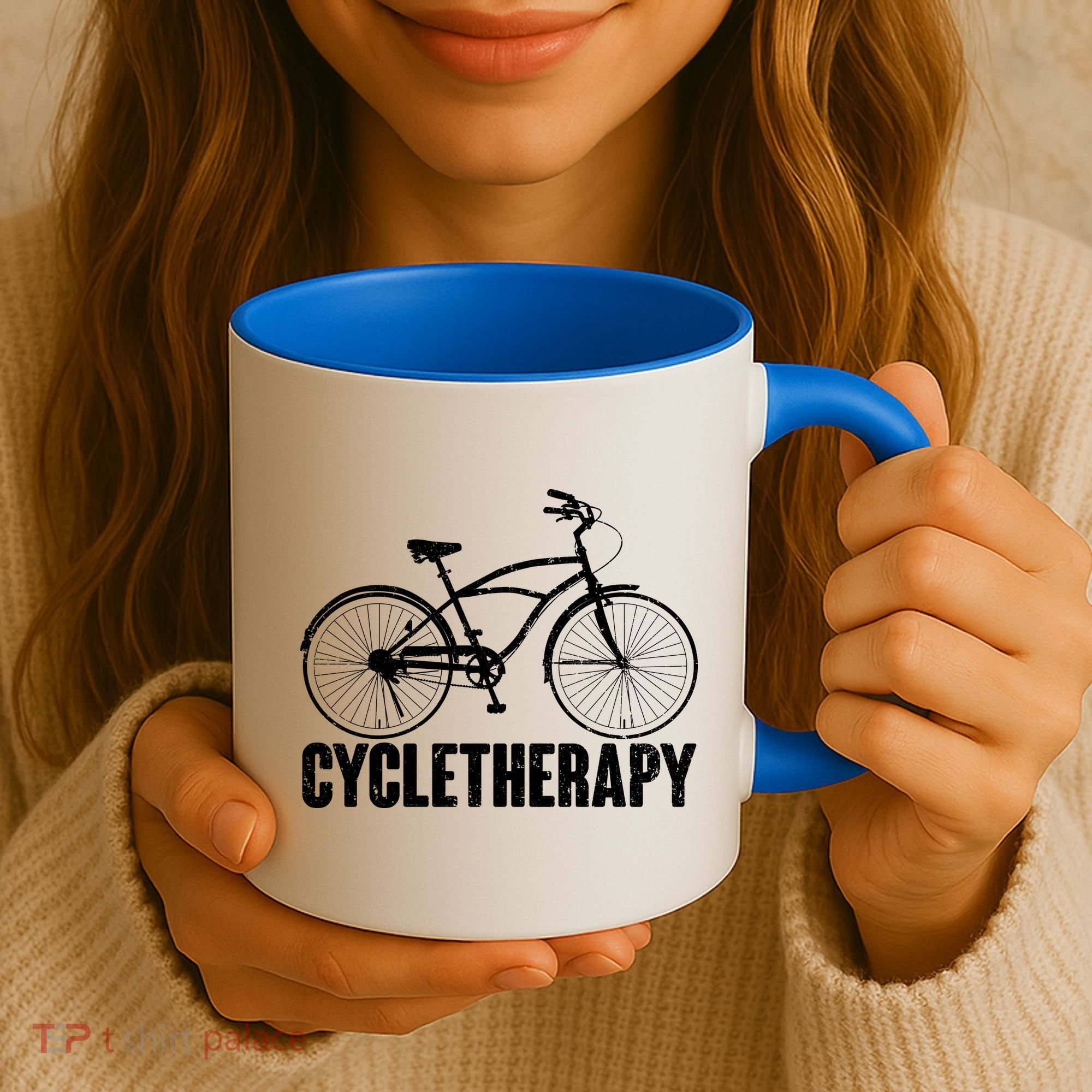 Cycletherapy Bicycle Fan Coffee Mug