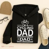 Cycling Dad , Like Normal Dad Except Much Cooler Hoodie thumb 4