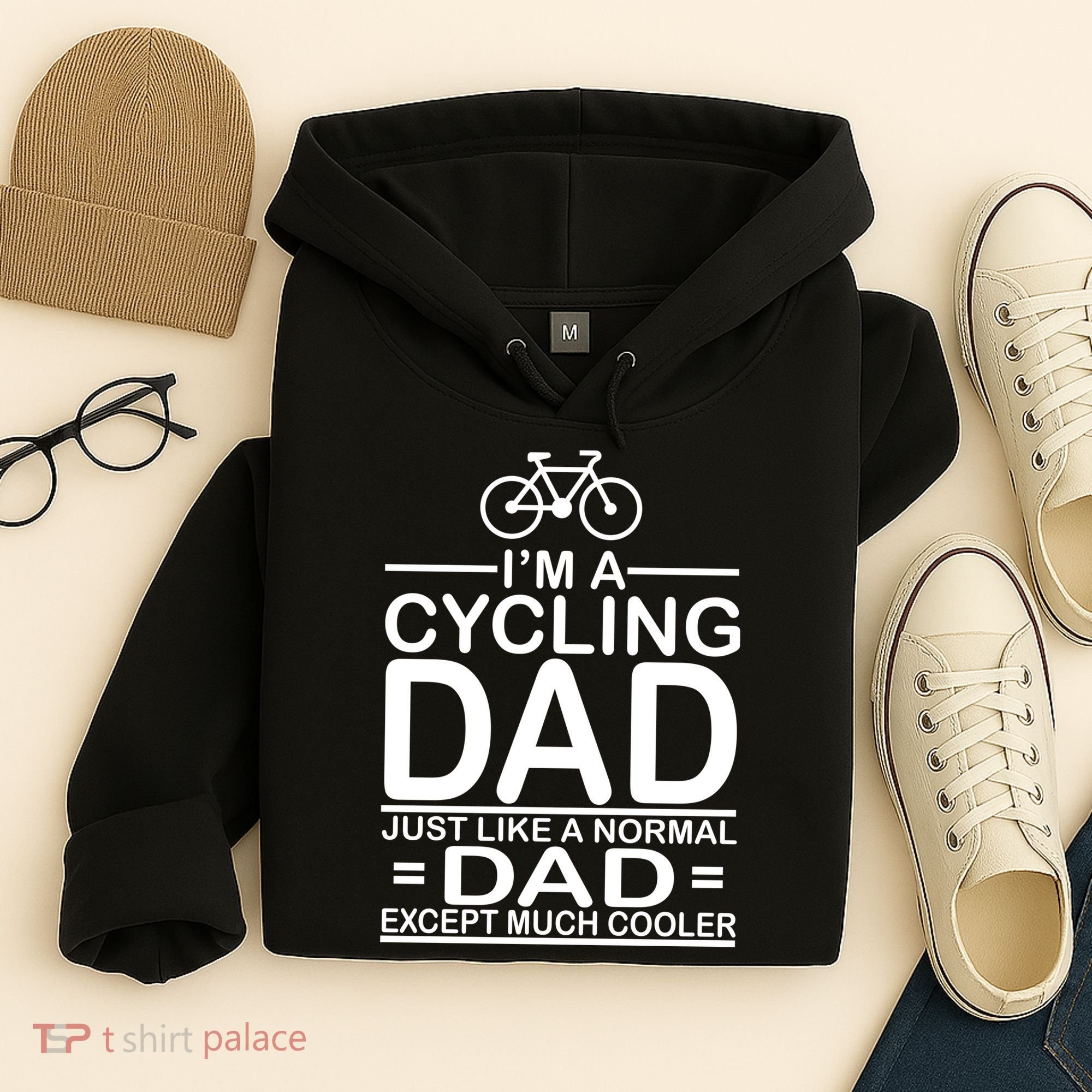 Cycling Dad , Like Normal Dad Except Much Cooler Hoodie