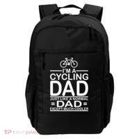 Cycling Dad , Like Normal Dad Except Much Cooler Backpack thumb 0