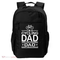 Cycling Dad , Like Normal Dad Except Much Cooler Backpack thumb 0