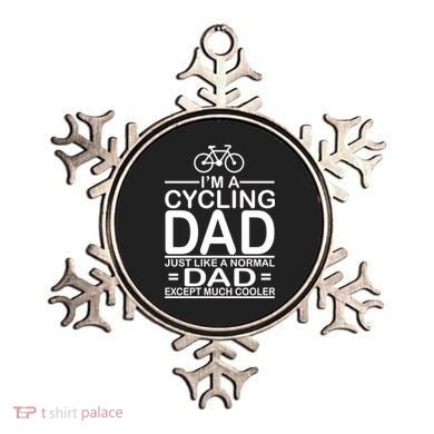 Cycling Dad , Like Normal Dad Except Much Cooler Ornament
