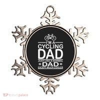 Cycling Dad , Like Normal Dad Except Much Cooler Ornament thumb 0