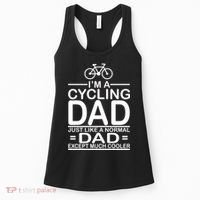 Cycling Dad , Like Normal Dad Except Much Cooler Women's Tank Top thumb 0