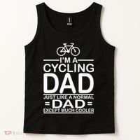 Cycling Dad , Like Normal Dad Except Much Cooler Tank Top thumb 2