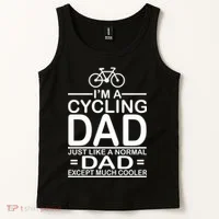 Cycling Dad , Like Normal Dad Except Much Cooler Tank Top thumb 2