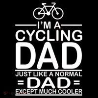Cycling Dad , Like Normal Dad Except Much Cooler Women's T-Shirt thumb 6