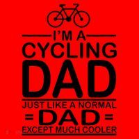 Cycling Dad , Like Normal Dad Except Much Cooler Santa Hat thumb 1