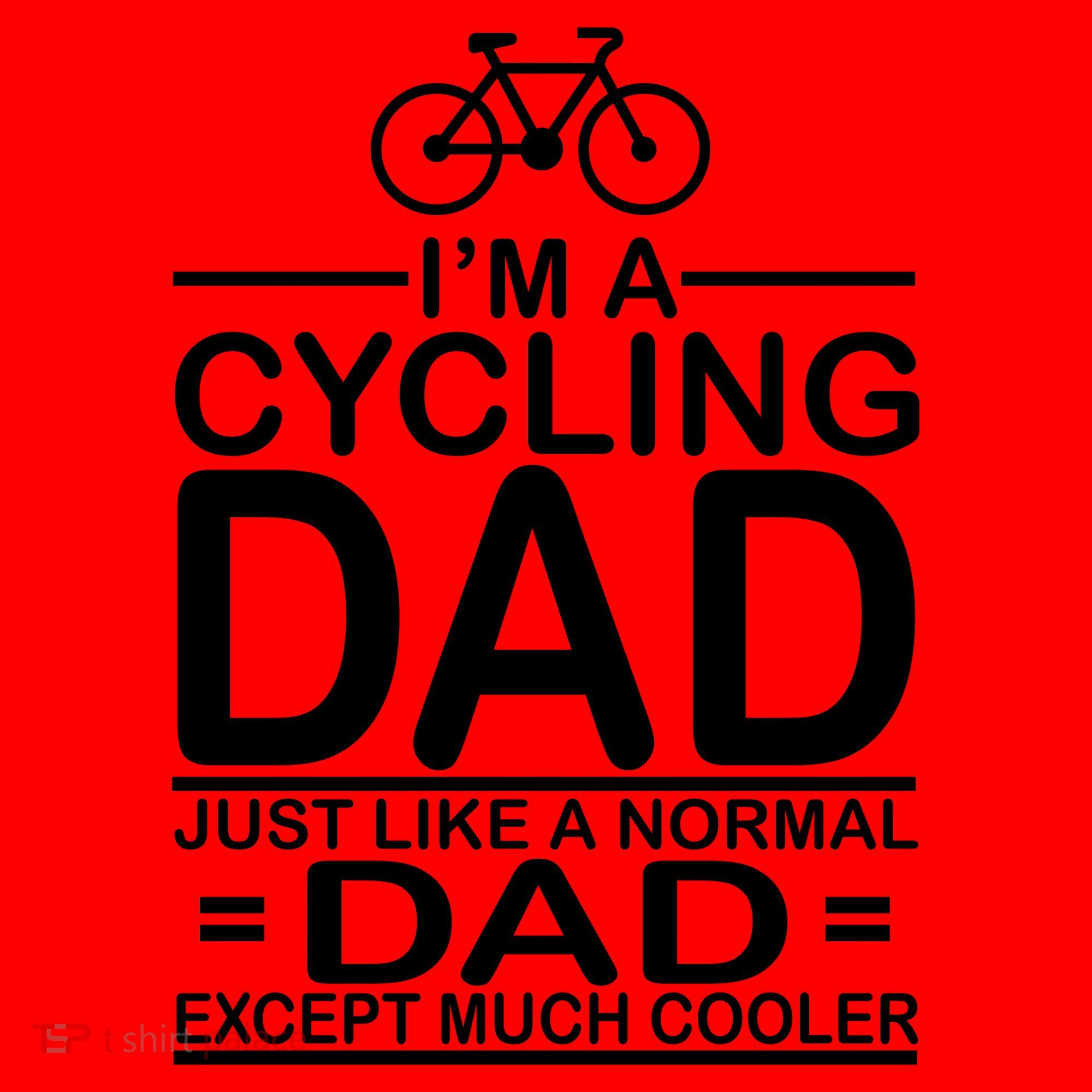 Cycling Dad , Like Normal Dad Except Much Cooler Santa Hat
