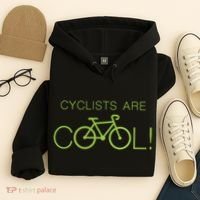 Cyclists Are COOL! Hoodie thumb 4