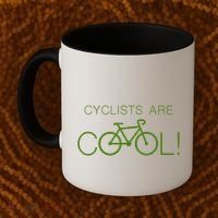 Cyclists Are COOL! Coffee Mug thumb 2