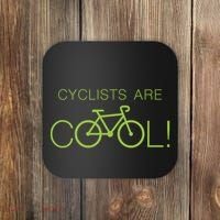 Cyclists Are COOL! Coaster thumb 0