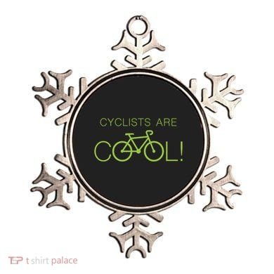 Cyclists Are COOL! Ornament