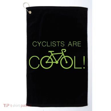 Cyclists Are COOL! Golf Towel