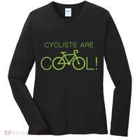 Cyclists Are COOL! Women's Long Sleeve Shirt thumb 0