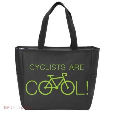Cyclists Are COOL! Tote Bag