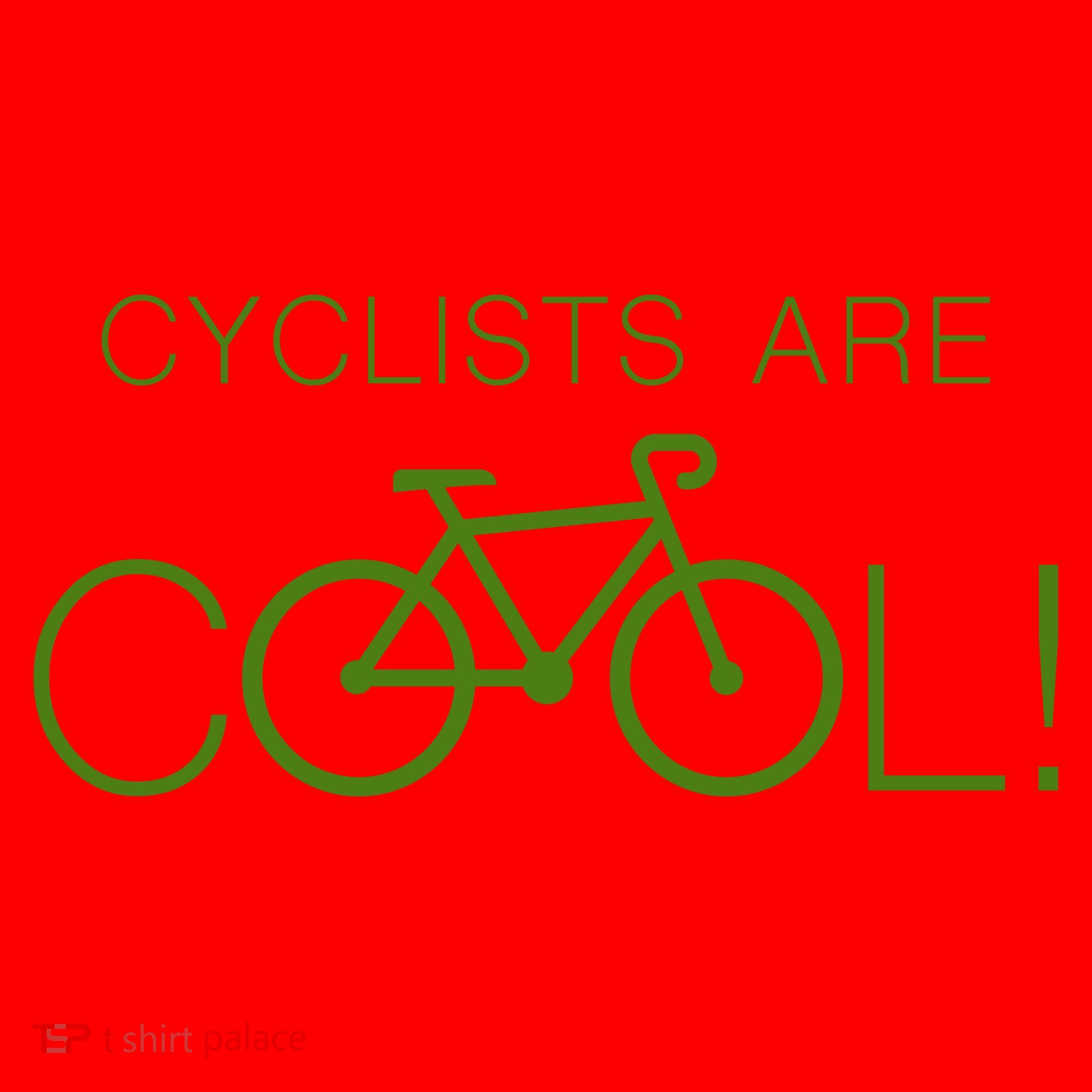 Cyclists Are COOL! Santa Hat