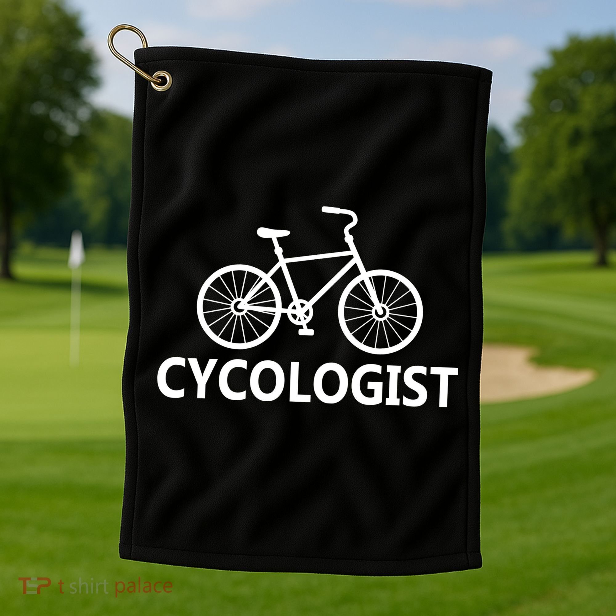 Cycologist Cycling Bicycle Golf Towel