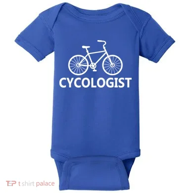Cycologist Cycling Bicycle Baby Bodysuit