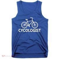 Cycologist Cycling Bicycle Tank Top thumb 0