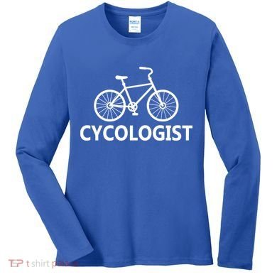 Cycologist Cycling Bicycle Women's Long Sleeve Shirt