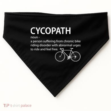 Cycopath Bike Rider USA-Made Doggie Bandana
