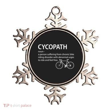 Cycopath Bike Rider Ornament