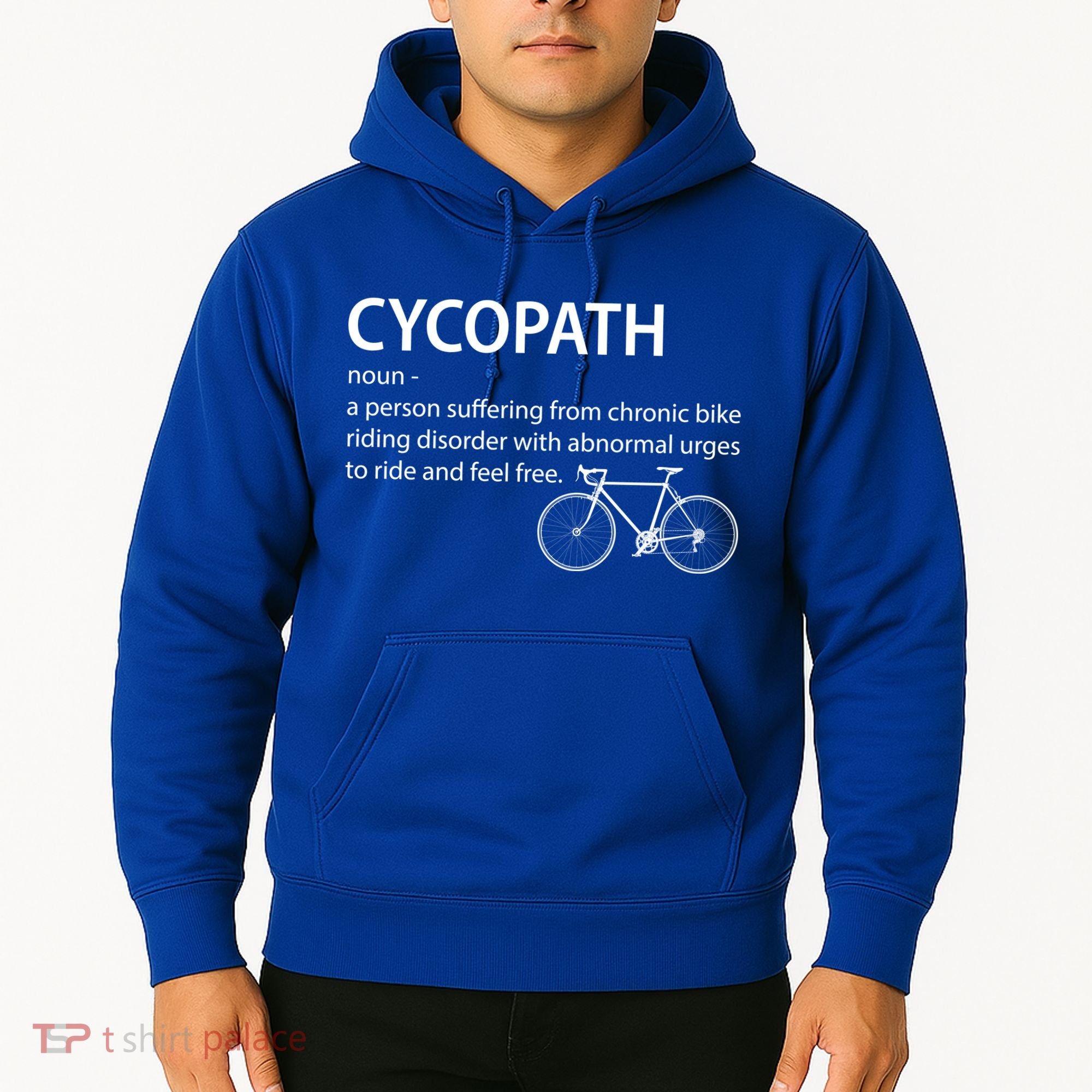 Cycopath Bike Rider Hoodie