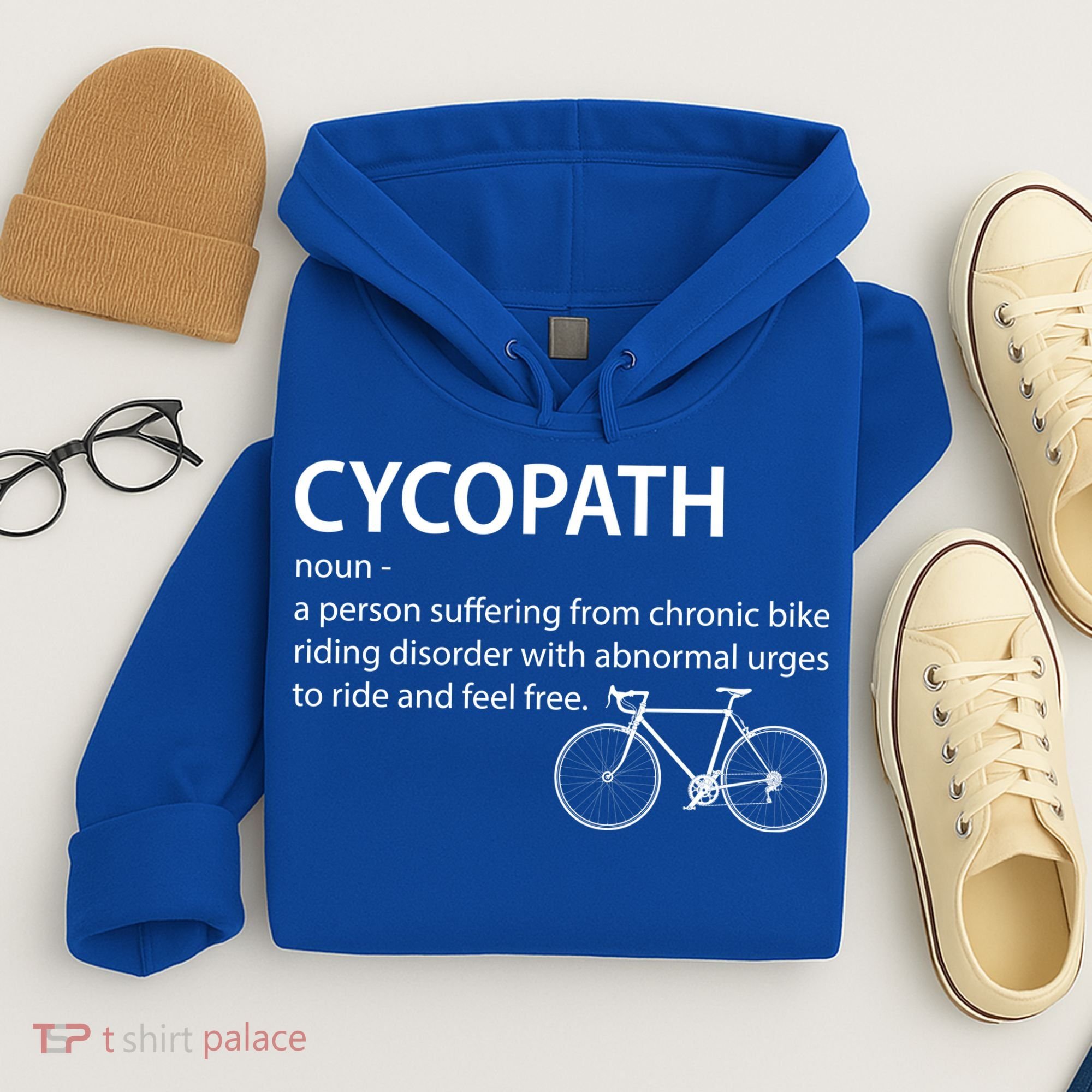 Cycopath Bike Rider Hoodie
