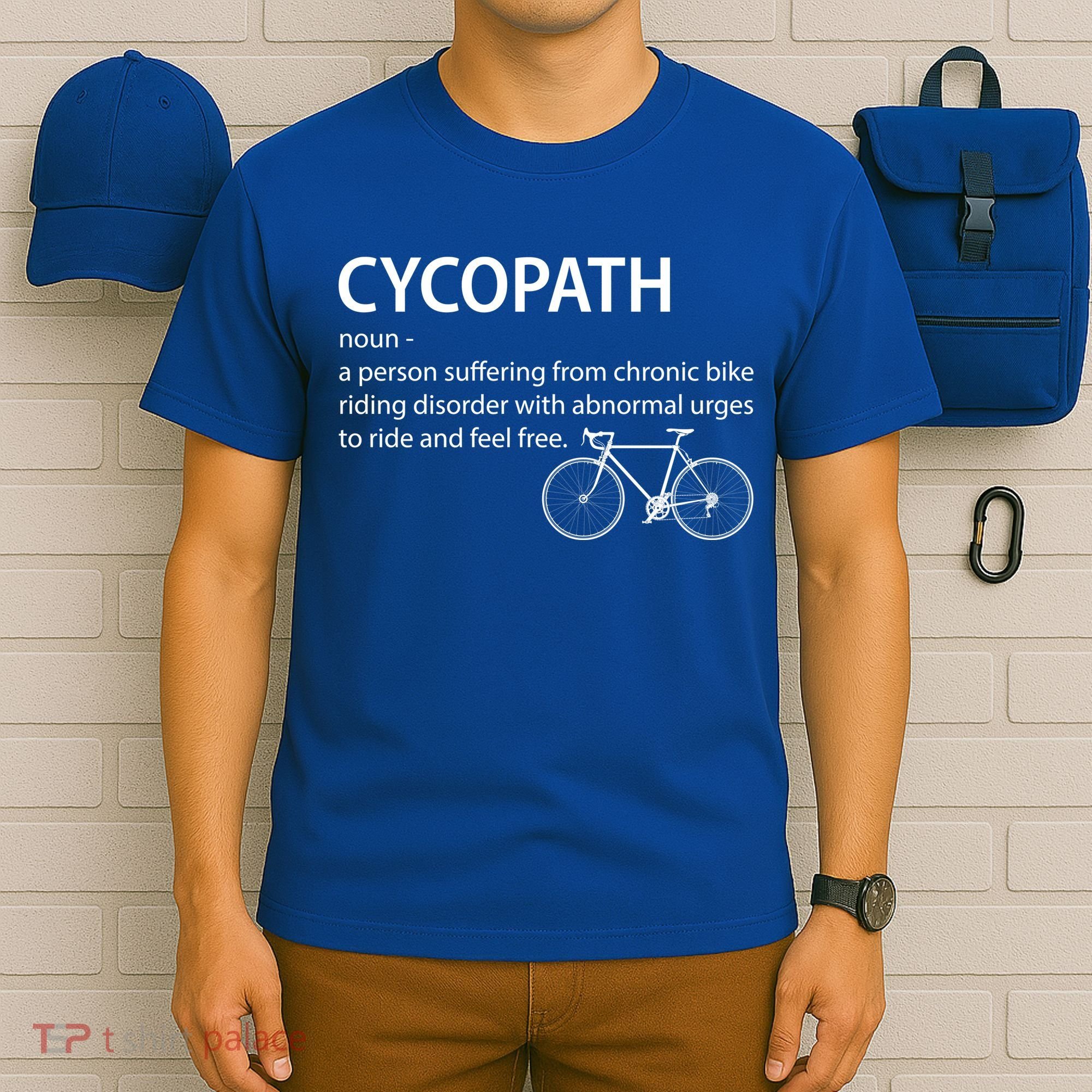 Cycopath Bike Rider T-Shirt