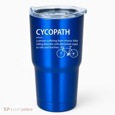 Cycopath Bike Rider Tumbler