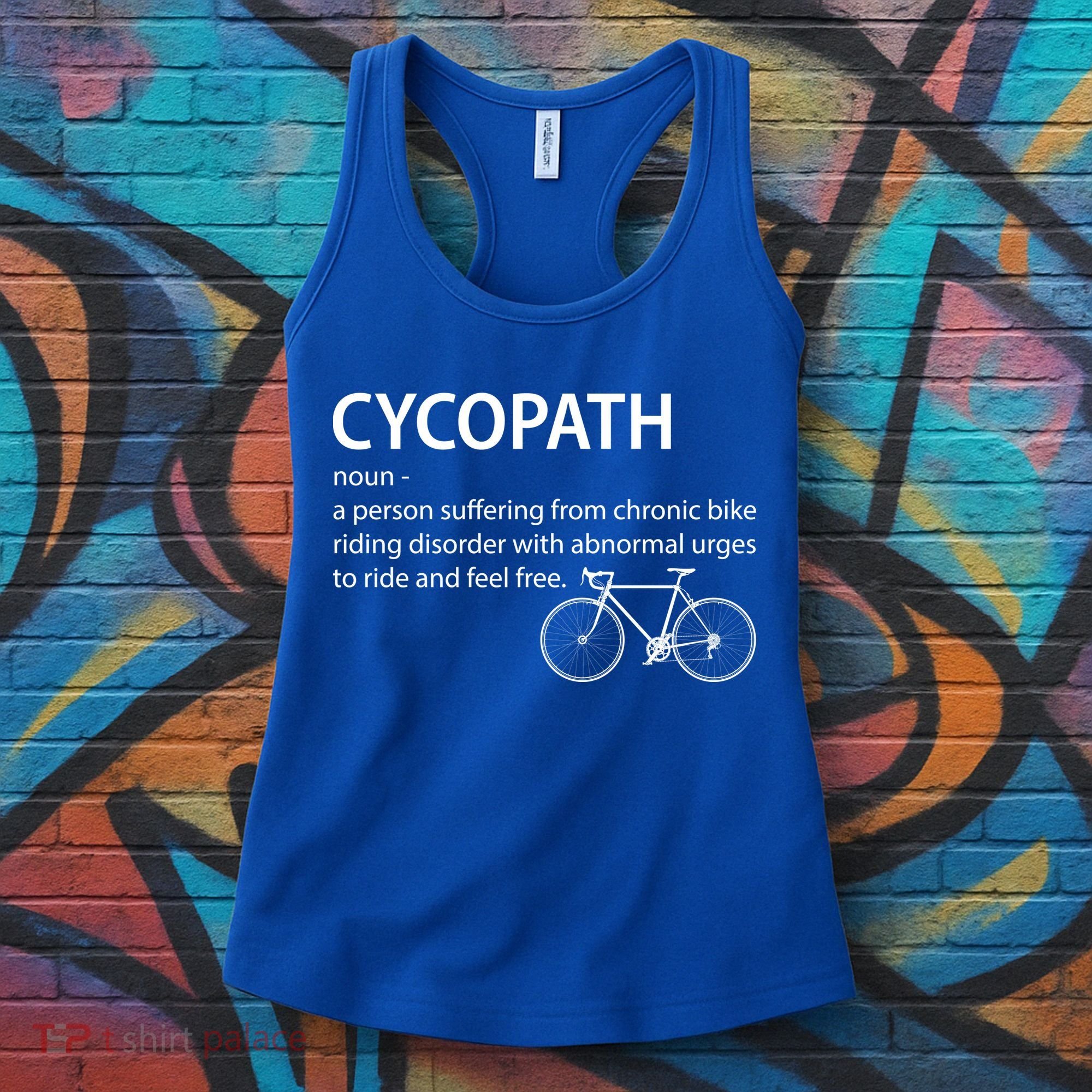 Cycopath Bike Rider Women's Tank Top