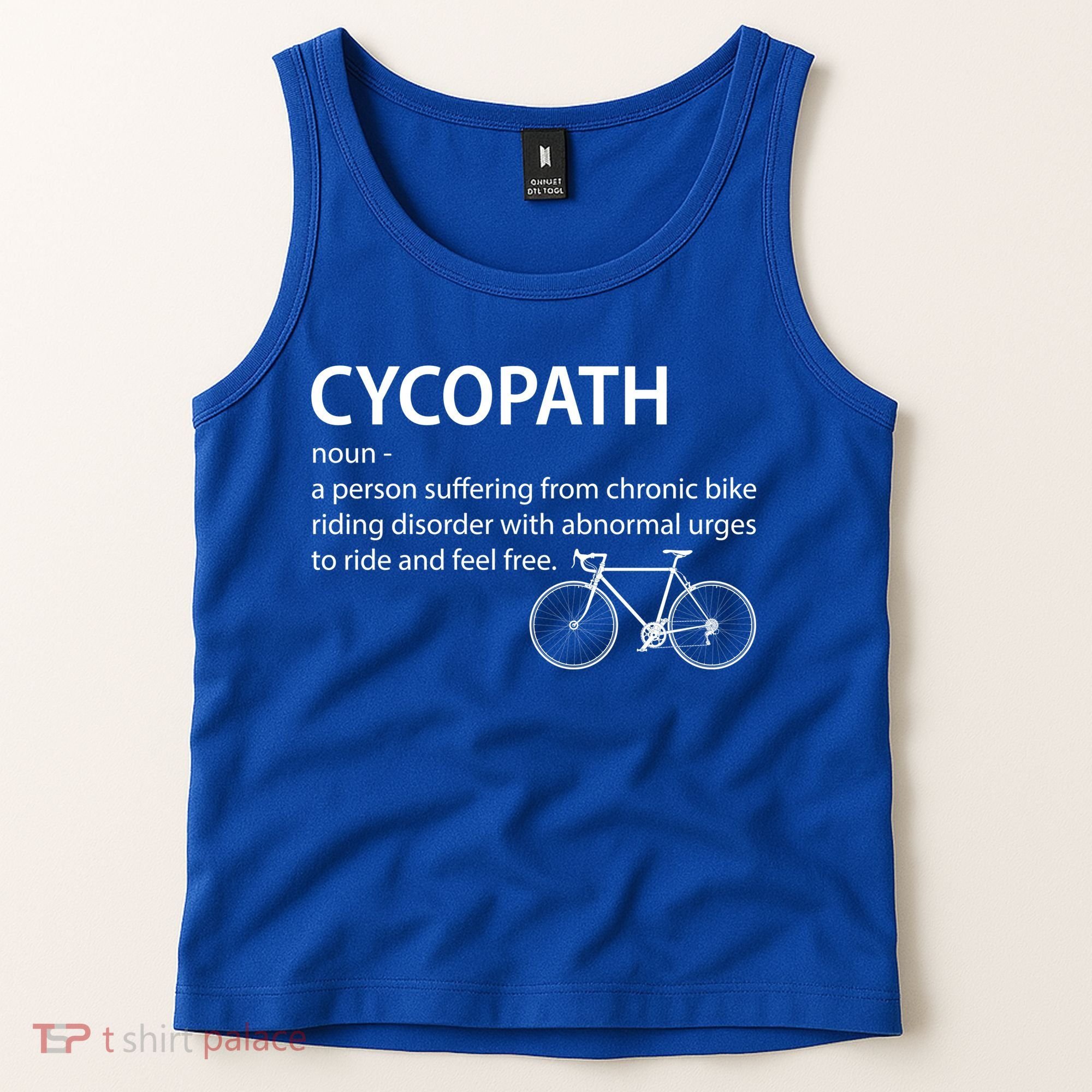 Cycopath Bike Rider Tank Top