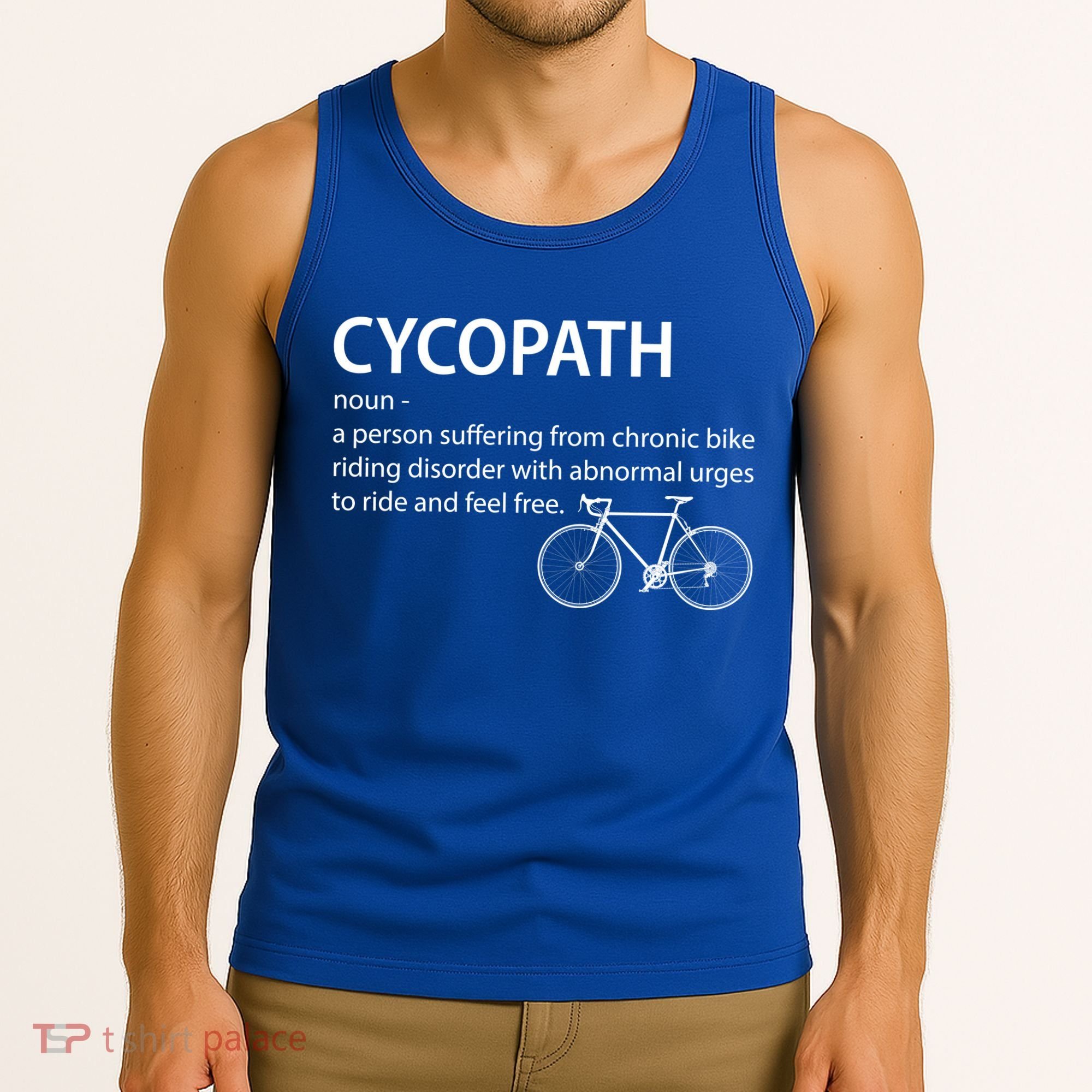 Cycopath Bike Rider Tank Top