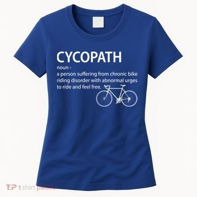 Cycopath Bike Rider Women's T-Shirt