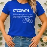 Cycopath Bike Rider Women's T-Shirt thumb 2