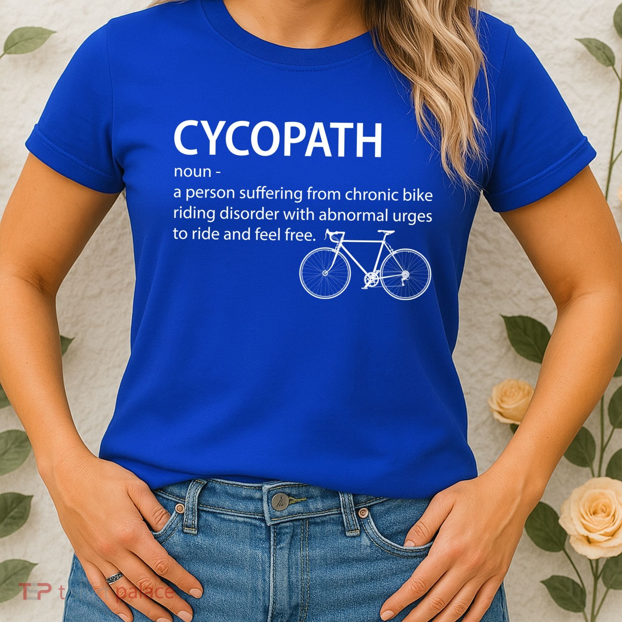 Cycopath Bike Rider Women's T-Shirt