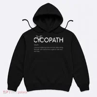 Cycopath Definition Biking Bike Cycling  Hoodie thumb 0