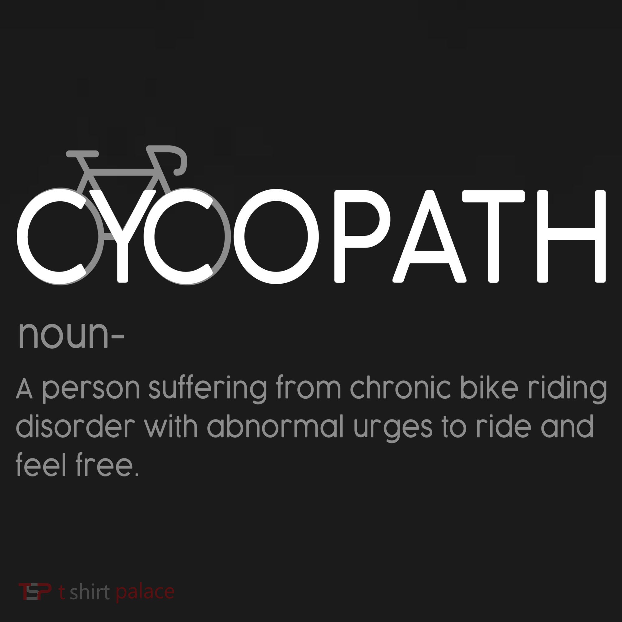 Cycopath Definition Biking Bike Cycling  Hoodie