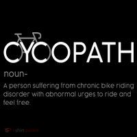 Cycopath Definition Biking Bike Cycling  Women's Hoodie thumb 2