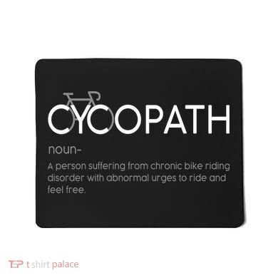 Cycopath Definition Biking Bike Cycling  Mousepad