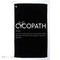 Cycopath Definition Biking Bike Cycling  Golf Towel thumb 0