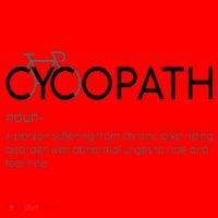 Cycopath Definition Biking Bike Cycling  Santa Hat thumb 1