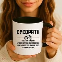 Cycopath Definition Biking Cycling Coffee Mug thumb 3