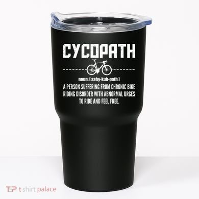 Cycopath Definition Biking Cycling Tumbler