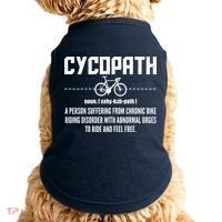 Cycopath Definition Biking Cycling Doggie Tank thumb 0